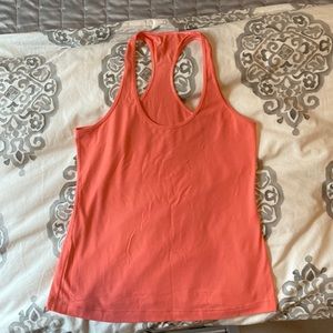 Lululemon Racerback- Coral, size 12